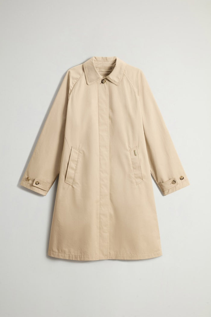 Ladies Water Resistant Long Coat