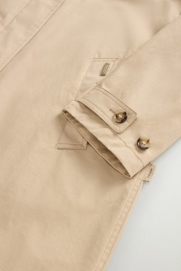 Ladies Water Resistant Long Coat