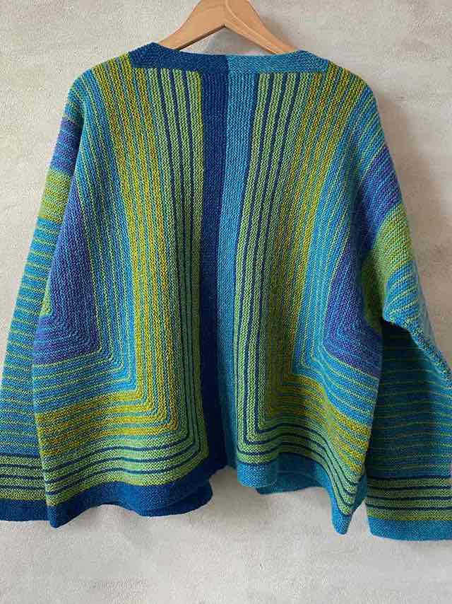 Lastrada by Hanne Falkenberg, 5 colors | 73 Thunder blue, 47 Sea blue, 29 Spring green, 30 Dusty green, 45 Azure