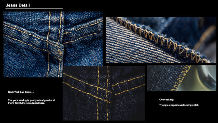 Late S40's Jeans 13.5oz