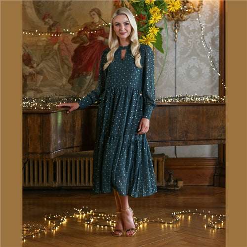 LIA DRESS (GREEN)