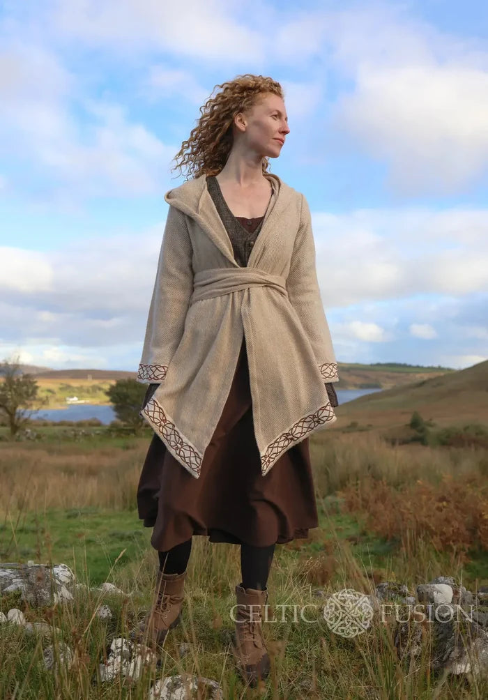 Celtic Fusion Design, Irish-designed folklore-inspired clothing created with a focus on sustainability, natural textures, and