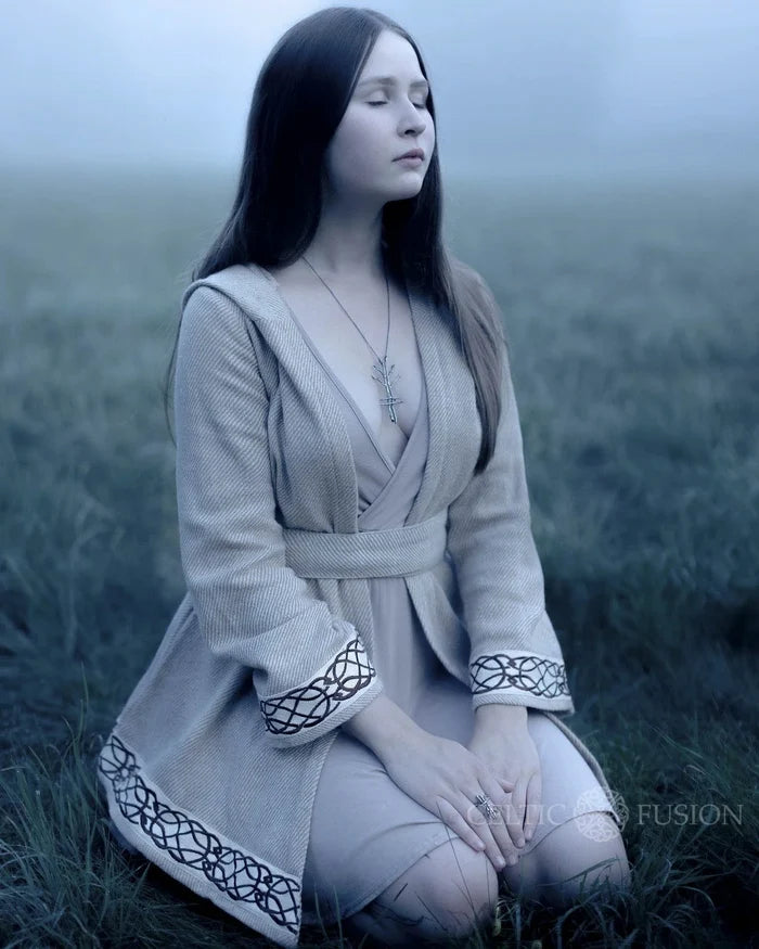 Celtic Fusion Design, Irish-designed folklore-inspired clothing created with a focus on sustainability, natural textures, and