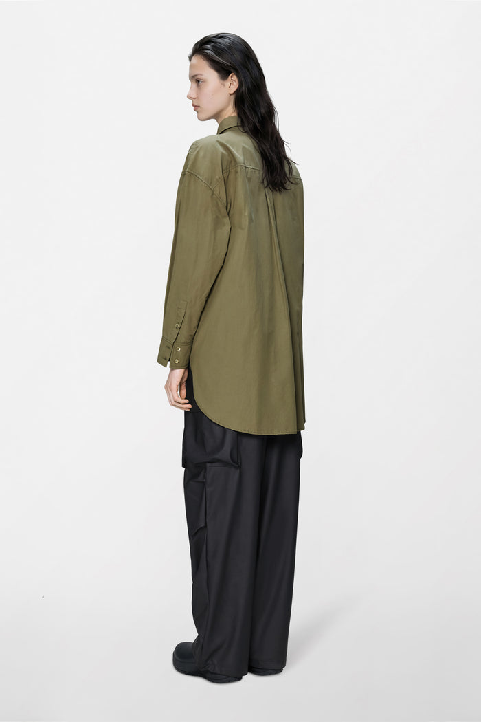 Light Woven Long Sleeve W Shirt