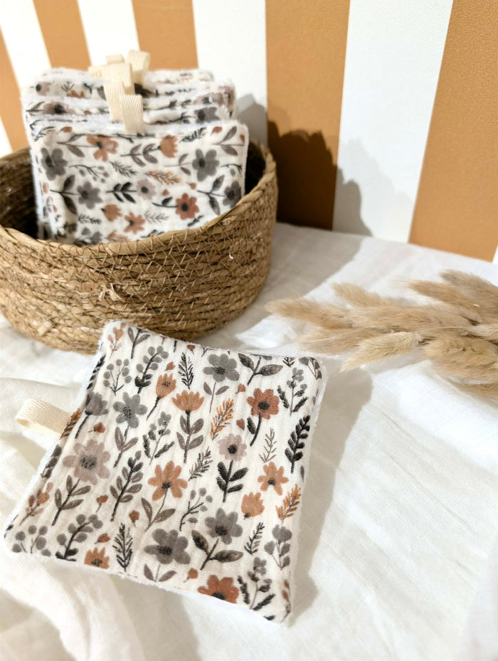 Lingette lavable | Fleurs sauvages