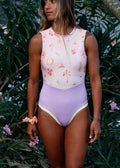'Lobitos' Surf Suit- Palm Peach