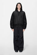 RAINS Lohja Insulated Bomber Jacket Black Jacket