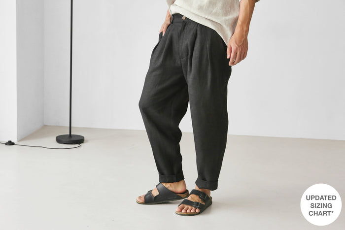 Loose Pleated Pants CEDAR - IN STOCK