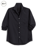 LUKE Black, Italian Featherweight Poplin