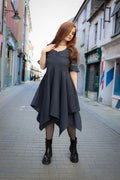 Macha Midnight Blue Corset Dress