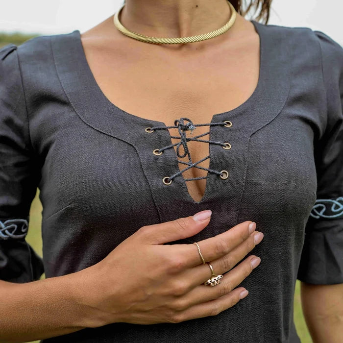 Celtic Fusion Design, Irish-designed folklore-inspired clothing created with a focus on sustainability, natural textures, and