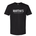 Martha's Logo SS Tee -Black
