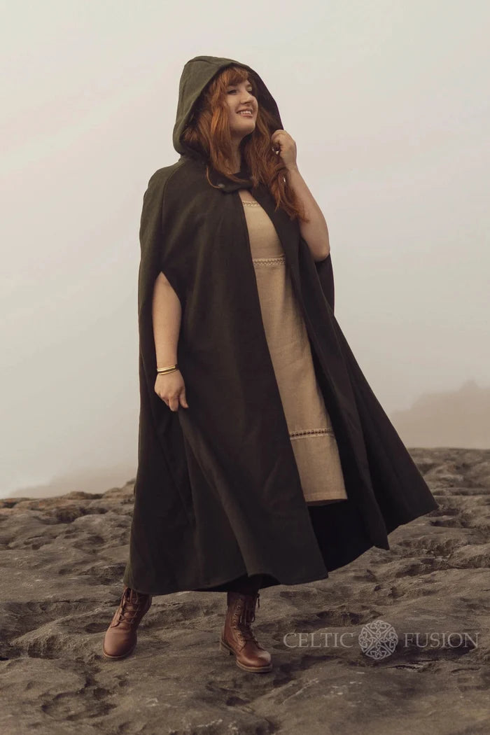 Celtic Fusion Design, Irish-designed folklore-inspired clothing created with a focus on sustainability, natural textures, and