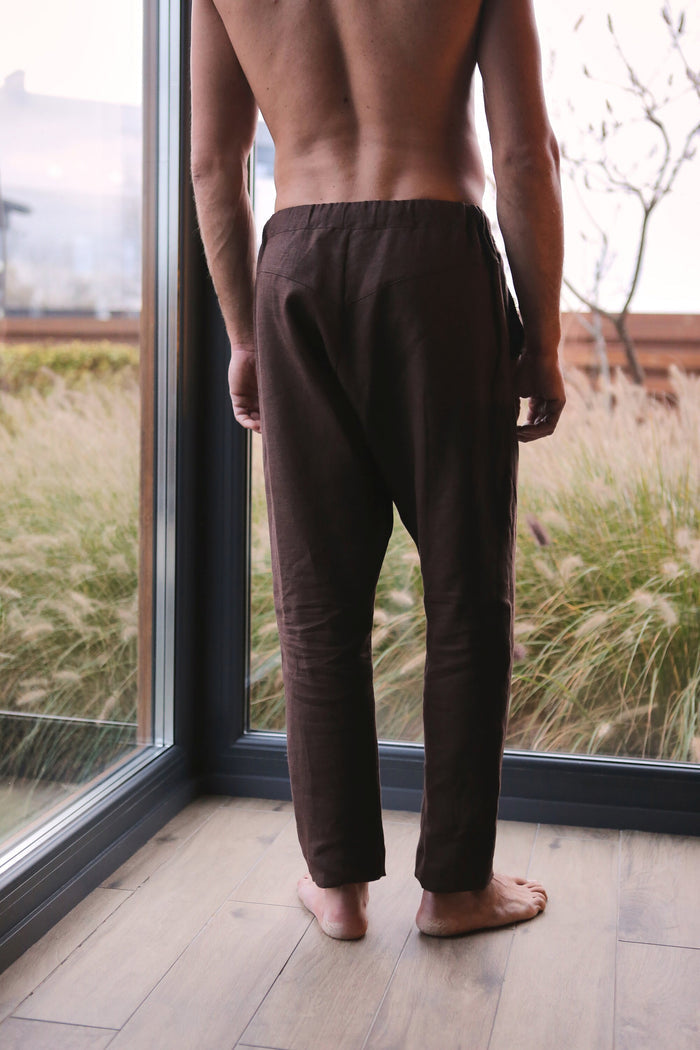Men’s baggy linen pants HAWTHORN - IN STOCK