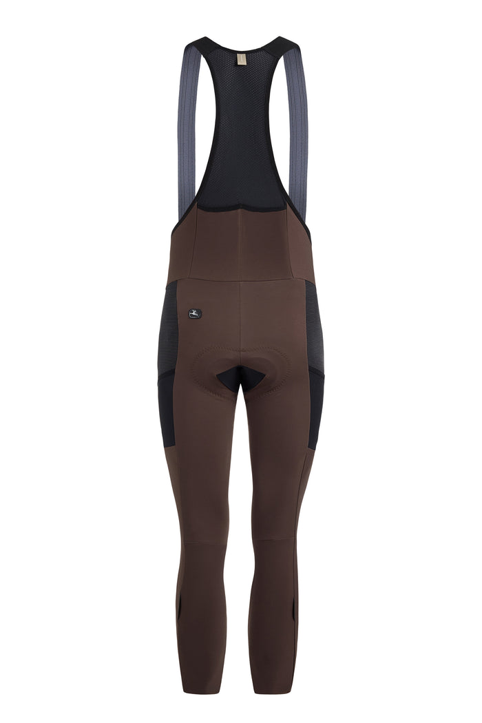 Men's Beyond Gravel Cargo Thermal Bib Tight by Giordana Cycling, , Made in Italy