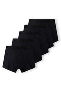 Mens Boxers 5-Pack, Black, Classic Fit - 1