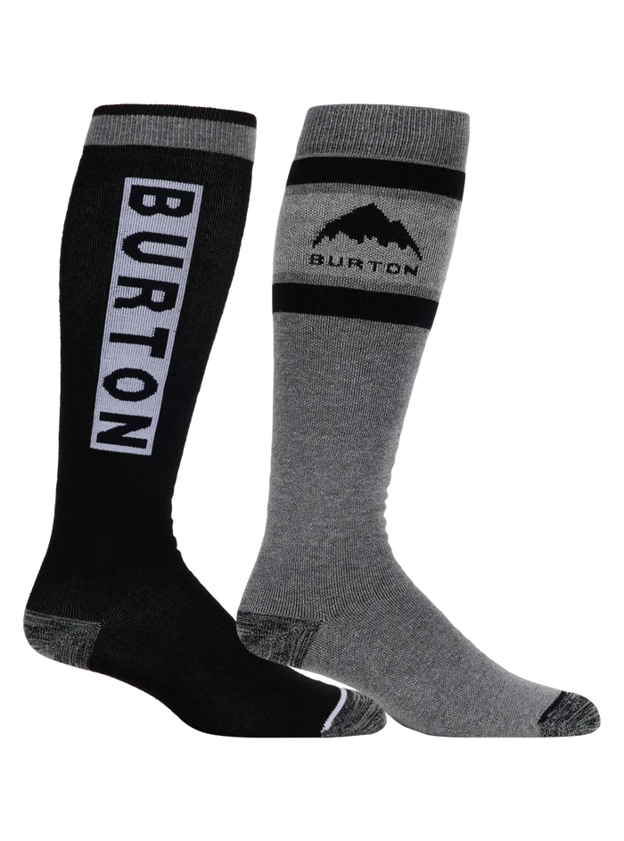 Product image of Men's Burton Weekend Midweight Socks (2 Pack)[Variant:True Black]