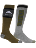 Product image of Men's Burton Weekend Midweight Socks 2-Pack[Variant:Dried Moss]