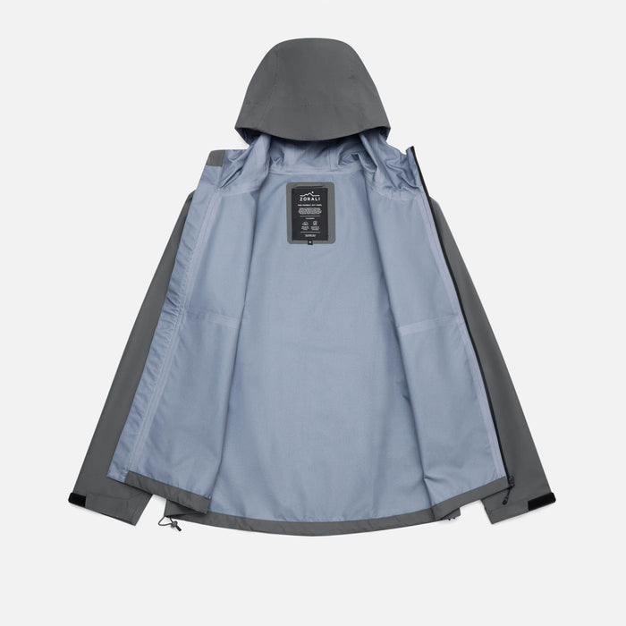 Mens Horizon 3L Rain Jacket Charcoal
