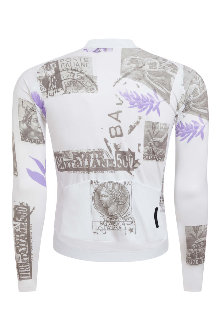 Men's La Posta FR-C Pro Lightweight Long Sleeve Jersey by Giordana Cycling, , Made in Italy