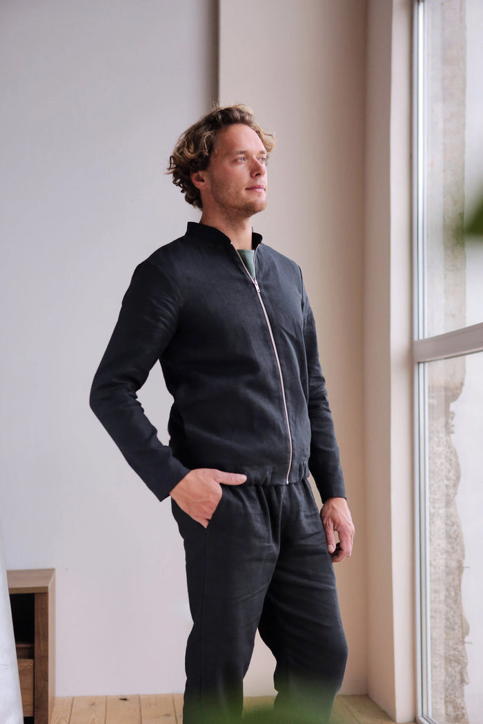 Men’s Linen Bomber MULBERRY - IN STOCK