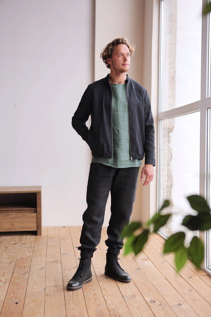 Men’s Linen Bomber MULBERRY - IN STOCK