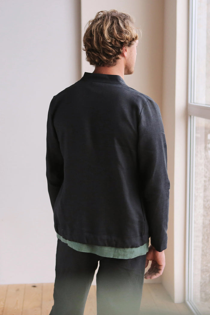Men’s Linen Bomber MULBERRY - IN STOCK