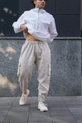 Men’s linen cargo pants SUMAC - IN STOCK