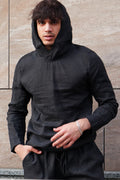 Men’s Linen Hoodie BALSA - IN STOCK