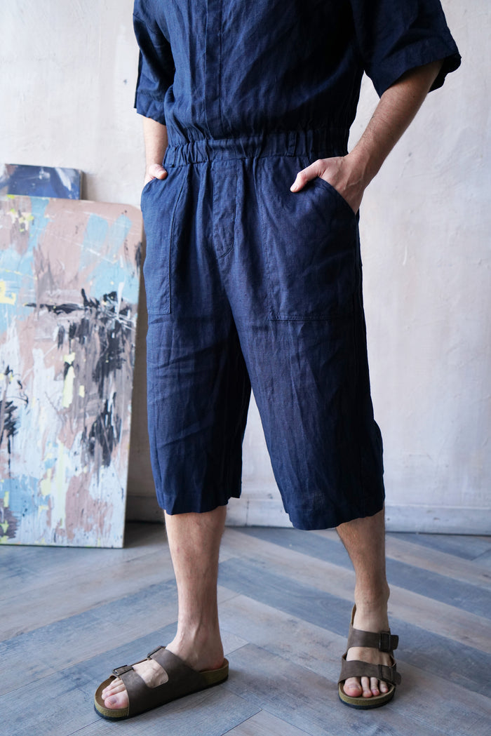 Mens Linen Jumpsuit CANNA - IN STOCK