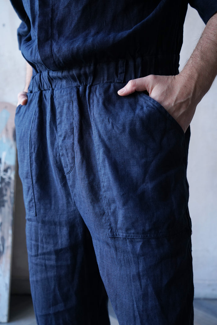 Mens Linen Jumpsuit CANNA - IN STOCK
