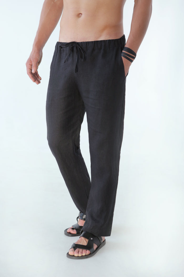 Men’s linen pants ASH - IN STOCK