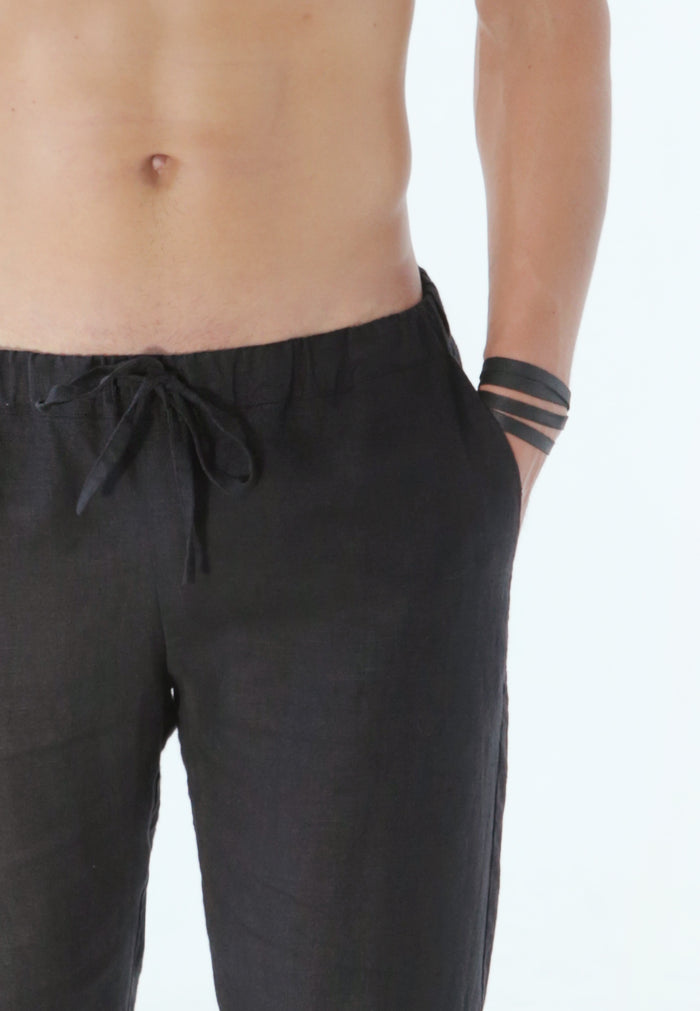 Men’s linen pants ASH - IN STOCK