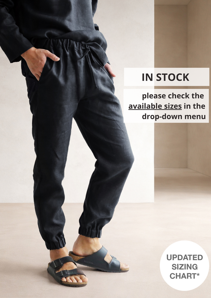 Men’s Linen Pants MOUNTAIN ASH - IN STOCK