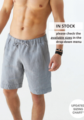 Men’s linen shorts ASH - IN STOCK