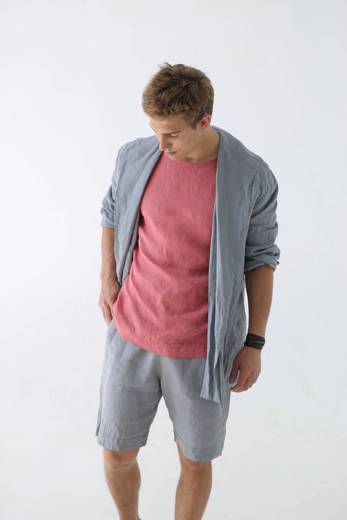 Men’s linen shorts ASH - IN STOCK