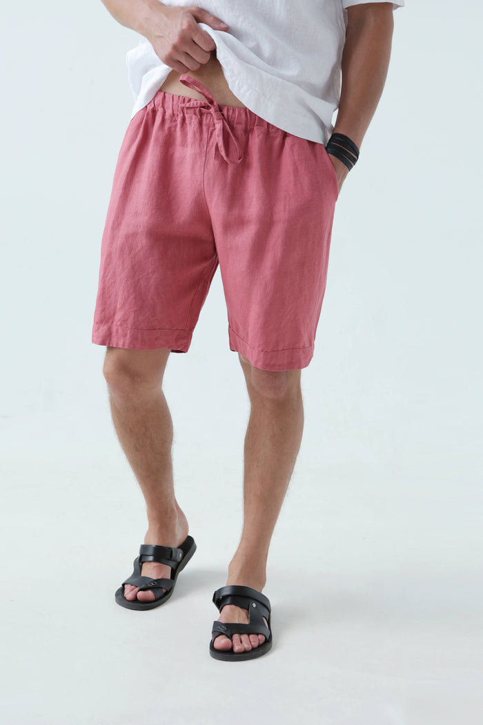 Men’s linen shorts ASH - IN STOCK