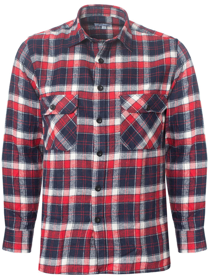 Mens Lumberjack Flannel Check Shirt