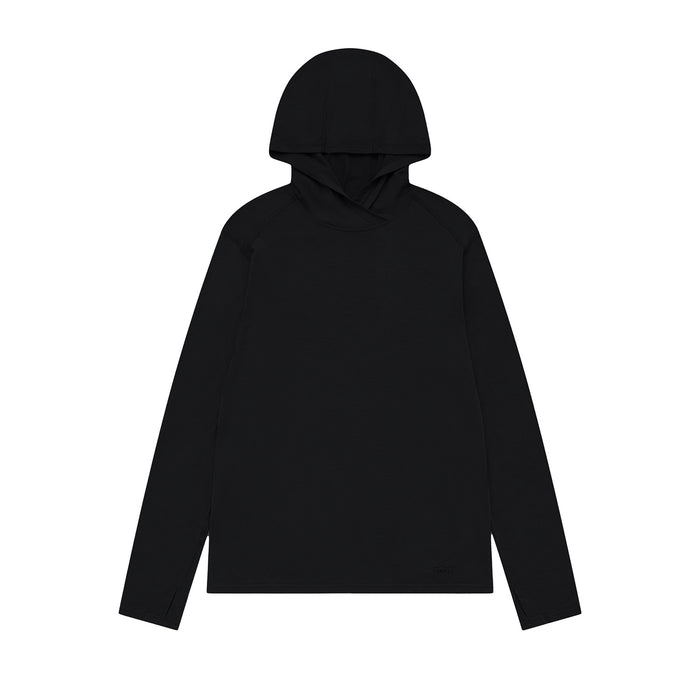 Mens Merino LS Hoody Charcoal