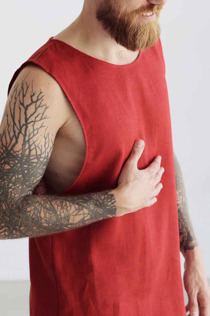 Men’s Sleeveless T-Shirt BAMBOO - IN STOCK