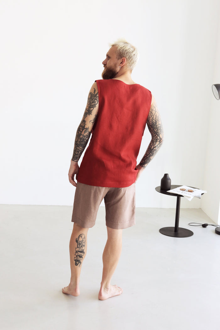Men’s Sleeveless T-Shirt BAMBOO - IN STOCK