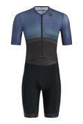 Men's Vero Tri Doppio Suit by Giordana Cycling, BLUE/BLACK, Made in Italy