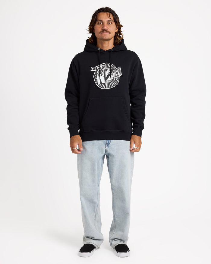 Mens Volnz Pullover Hoodie