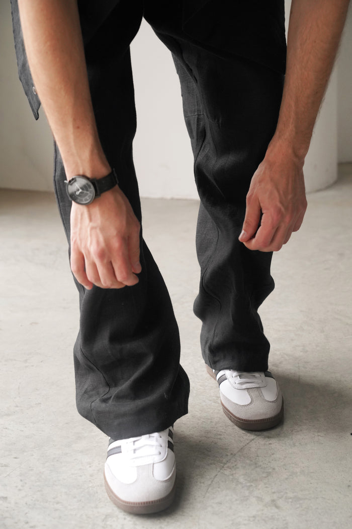 Men’s Wide-Leg Linen Pants SLOE - IN STOCK