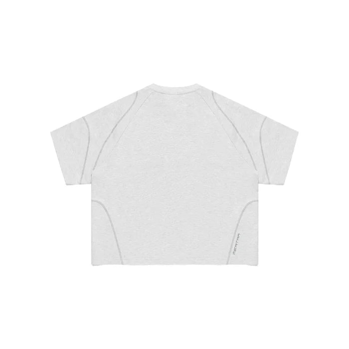 MERTRA Overlock Stitch Tee Grey