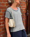 Mikko t-shirt by Hanne Falkenberg, knitting pattern Knitting patterns Hanne Falkenberg