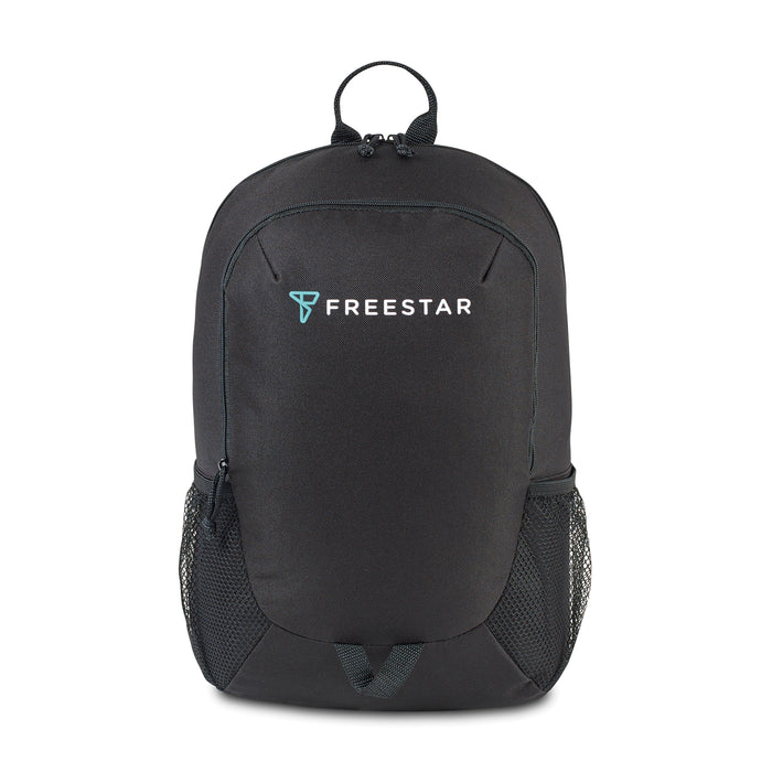 Miller Backpack - Black | Custom Branded | Lemon Print