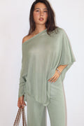 Millie Off-Shoulder Knit Top