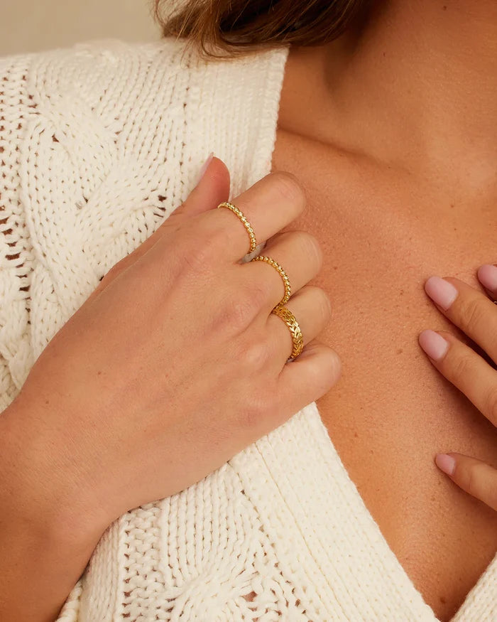 Mini Stackable Ring Set - Adored A Lovely Boutique