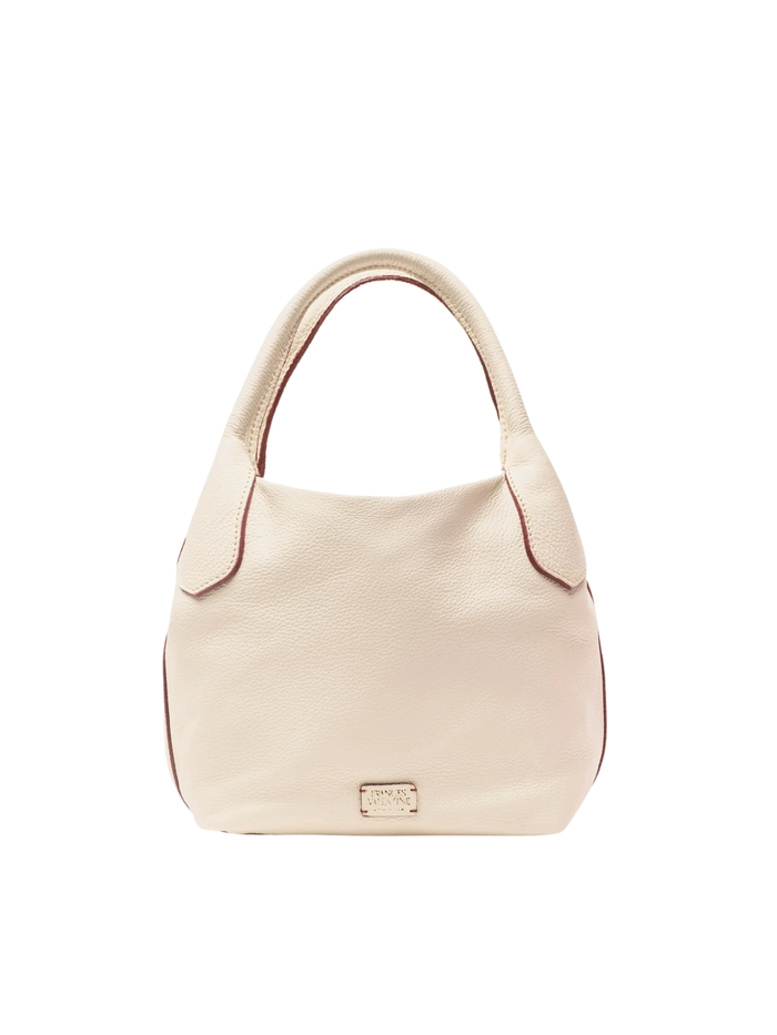 Mini Sweet Pea - Tumbled Leather - Oyster